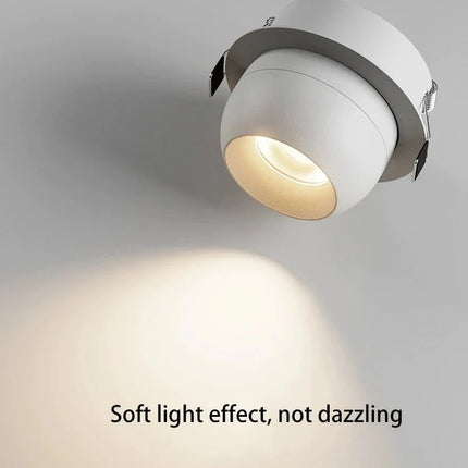 Spot Eclairage LED Encastrable COB 7W Aluminium Angle Réglable - Luminous Place