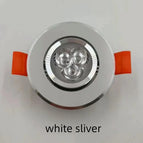 Blanc sliver / 6000K Lumière Froide