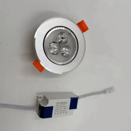 Spot Eclairage LED encastré dimmable en aluminium pour plafonniers - Luminous Place