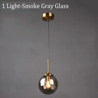1 Lumière Gris Fumée / Sans ampoule