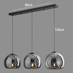 3 Tête(s) Noir / Sans Ampoules