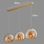 3 Tête(s) Ambre / Sans Ampoules