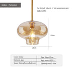 28CM-Ambre / Sans ampoule