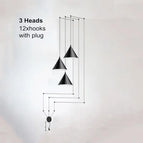 3Tête(s) avec prise6m / Lumière Neutre