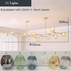 11 Lumière / Or metal / E Glass|Lumière Chaude