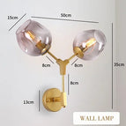 2 Lumière / Noir  metal / C Glass|Lumière Froide