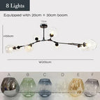 8 Lumière / Or metal / A Glass|Lumière Chaude