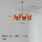 16 Lumières-Orange / 110-260V / 3 Couleurs (Chaud, neutre, froids) ight