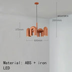 8 Lumières-Orange / 110-260V / Lumière chaude 3000K