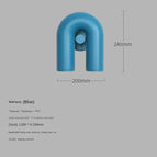 2 Lumières-Bleu / 110-260V / Lumière chaude 3000K