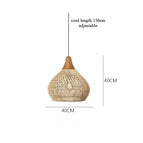 40x40cm beige / Aucun ampoule