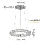 30cm / 3 Couleurs (Chaud, neutre, froids) Changeable