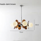 6Tête(s)-dark marron / Lumière Blanche