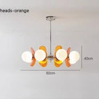 8Tête(s)-orange / Lumière Blanche