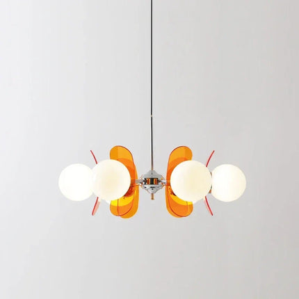 Suspension Médiévale Rétro en Métal Chrome Poli, Lumière Chaleureuse pour Salle à Manger et Salon