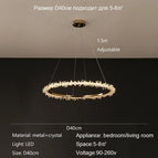 40CM / Or / Lumière chaude