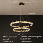 60 40CM / Or / Lumière chaude