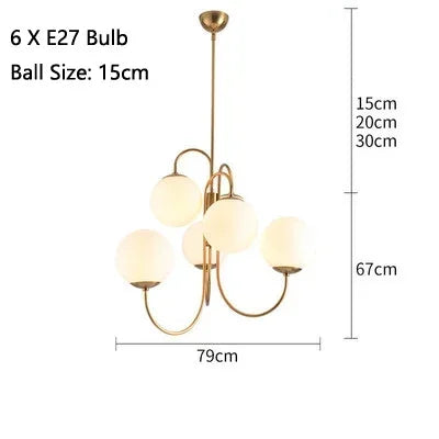 Suspension LED ronde en métal, design nordique moderne, lumière chaleureuse élégante