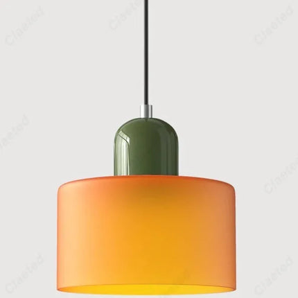 Suspension LED moderne en verre et métal E27 pour ambiance cosy
