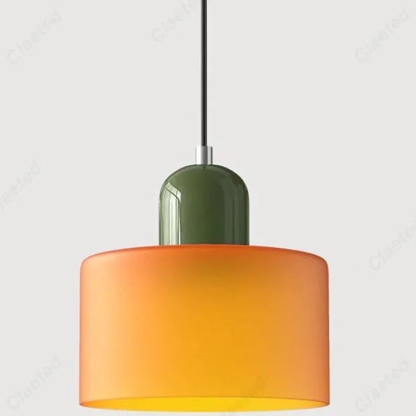 Suspension LED moderne en verre et métal E27 pour ambiance cosy