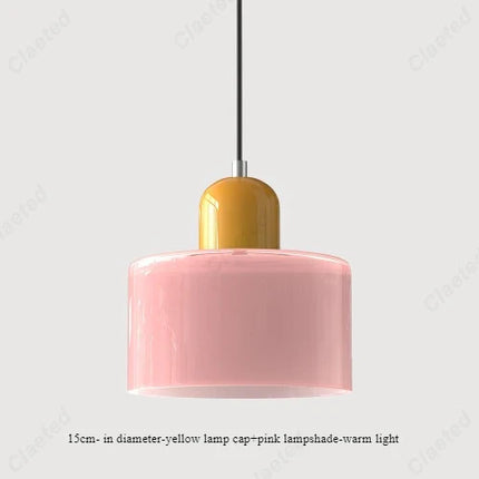 Suspension LED moderne en verre et métal E27 pour ambiance cosy