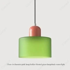 Suspension LED moderne en verre et métal E27 pour ambiance cosy