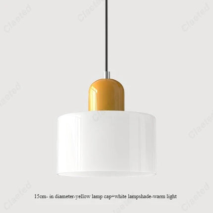 Suspension LED moderne en verre et métal E27 pour ambiance cosy