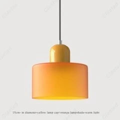 Suspension LED moderne en verre et métal E27 pour ambiance cosy