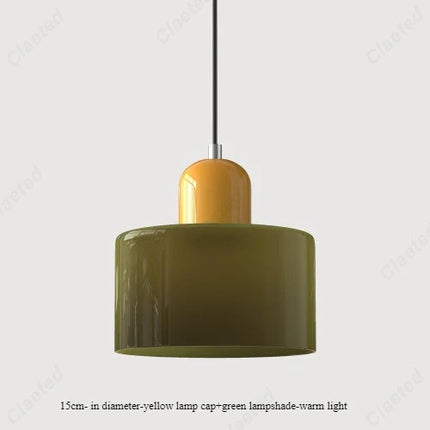 Suspension LED moderne en verre et métal E27 pour ambiance cosy