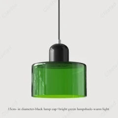 Suspension LED moderne en verre et métal E27 pour ambiance cosy