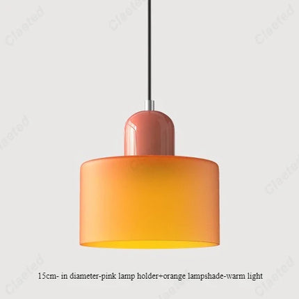 Suspension LED moderne en verre et métal E27 pour ambiance cosy