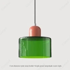 Suspension LED moderne en verre et métal E27 pour ambiance cosy