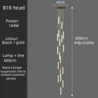 B 18 Tête(s) / Or / Lumière chaude
