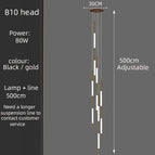 B 10 Tête(s) / Or / Lumière chaude