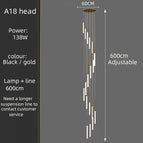 A 18 Tête(s) / Or / Lumière chaude