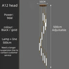 A 12 Tête(s) / Or / Lumière chaude