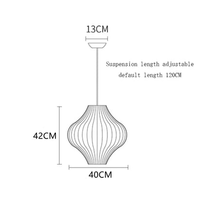 Suspension moderne en soie blanche, lustre LED pour salon et hôtel
