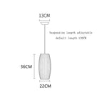 G de Diamètre 22CM / Lumière Chaude 3000k