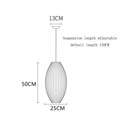Suspension moderne en soie blanche, lustre LED pour salon et hôtel