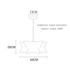 D de Diamètre 60CM / Naturell Lumière 4500k