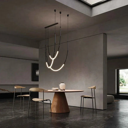 Suspension design nordique en métal pour cuisine et salle à manger, 220V-110V