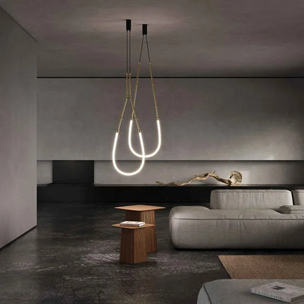 Suspension design nordique en métal pour cuisine et salle à manger, 220V-110V