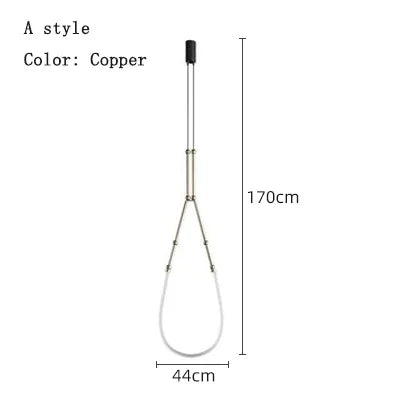 Suspension design nordique en métal pour cuisine et salle à manger, 220V-110V
