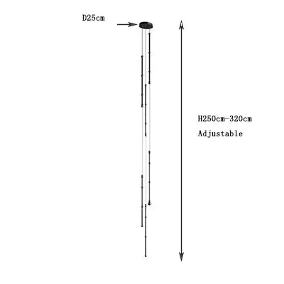 Suspension design nordique en métal pour cuisine et salle à manger, 220V-110V