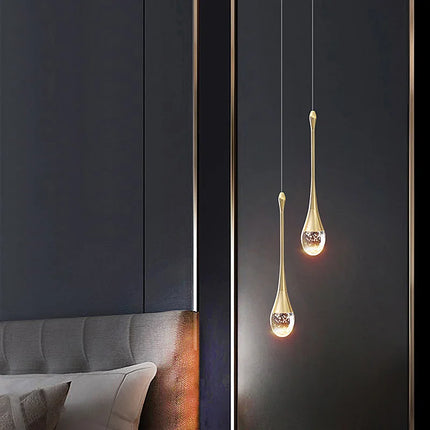 Suspension plafond en cristal nordique pour salon et restaurant