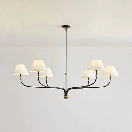 Suspension LED design moderne pour salon et cuisine, ambiance chaleureuse