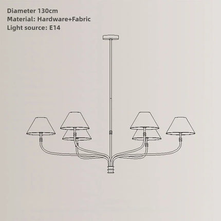 Suspension LED design moderne pour salon et cuisine, ambiance chaleureuse