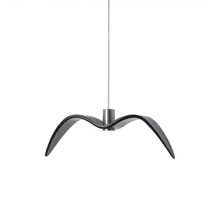 Suspension nordique en résine oiseau volant LED pour ambiance cosy