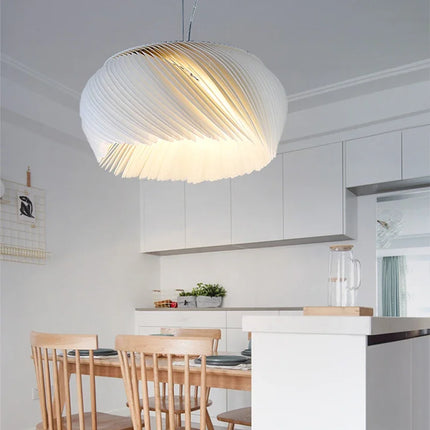 Suspension Acrylique Minimaliste Moderne pour Salon et Cuisine, Luminaire Design Élégant