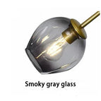 Gris Fumé verre / Or Corps / 3 Tête(s)